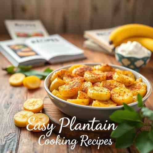 Gratin de Banane Plantain - Easy Plantain Cooking Recipes